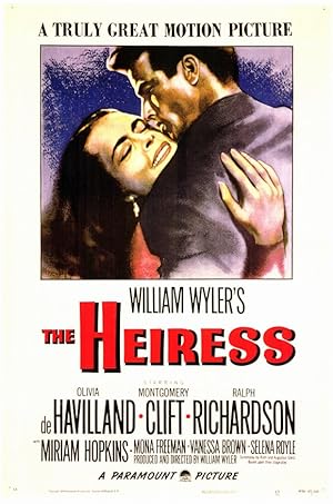 The Heiress poster