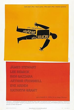Anatomy of a Murder poster