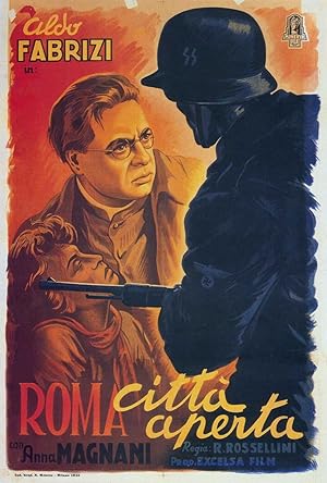 Rome, Open City poster