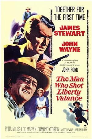 The Man Who Shot Liberty Valance poster