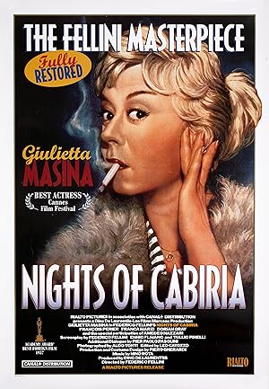 Nights of Cabiria poster